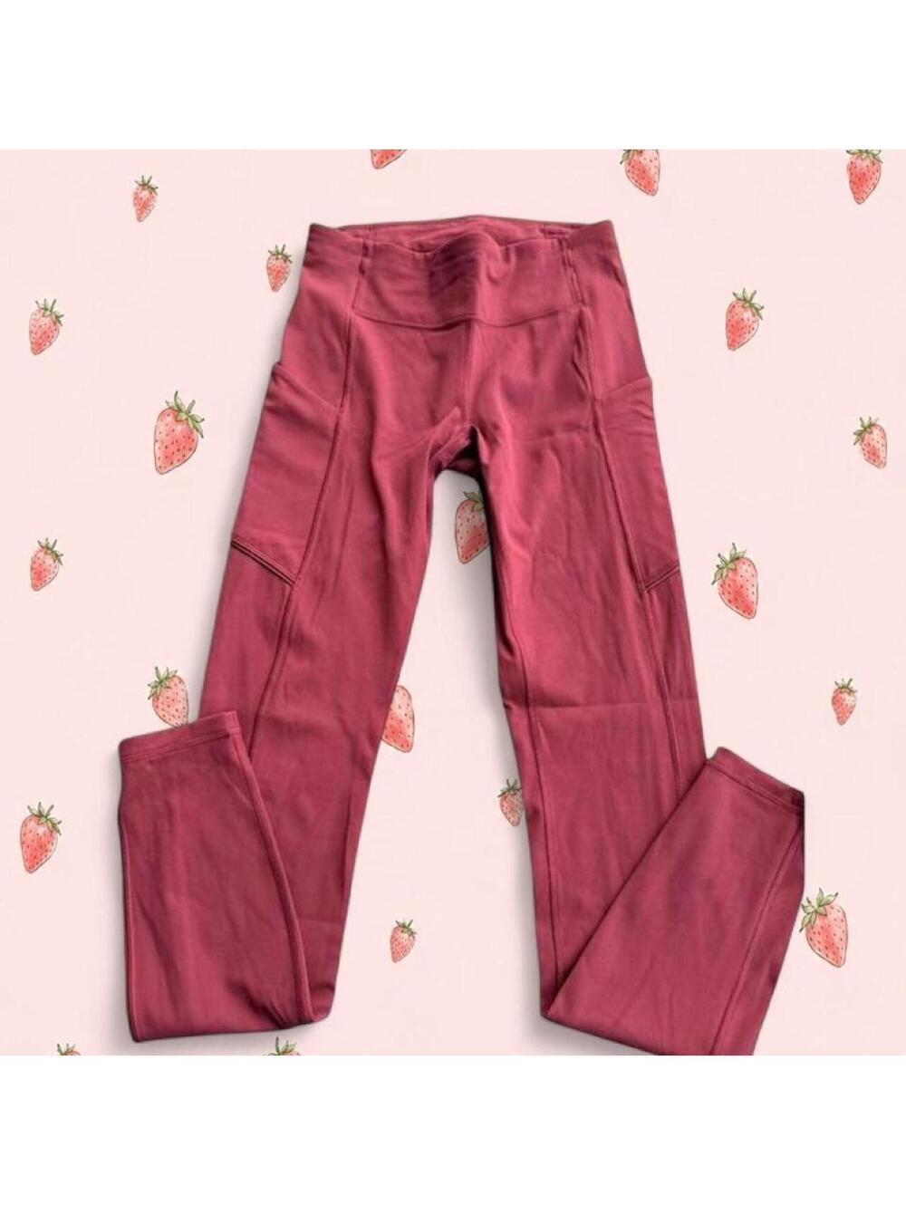 lululemon pink leggings